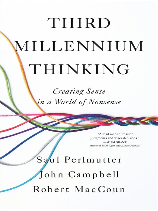 Title details for Third Millennium Thinking by Saul Perlmutter - Available